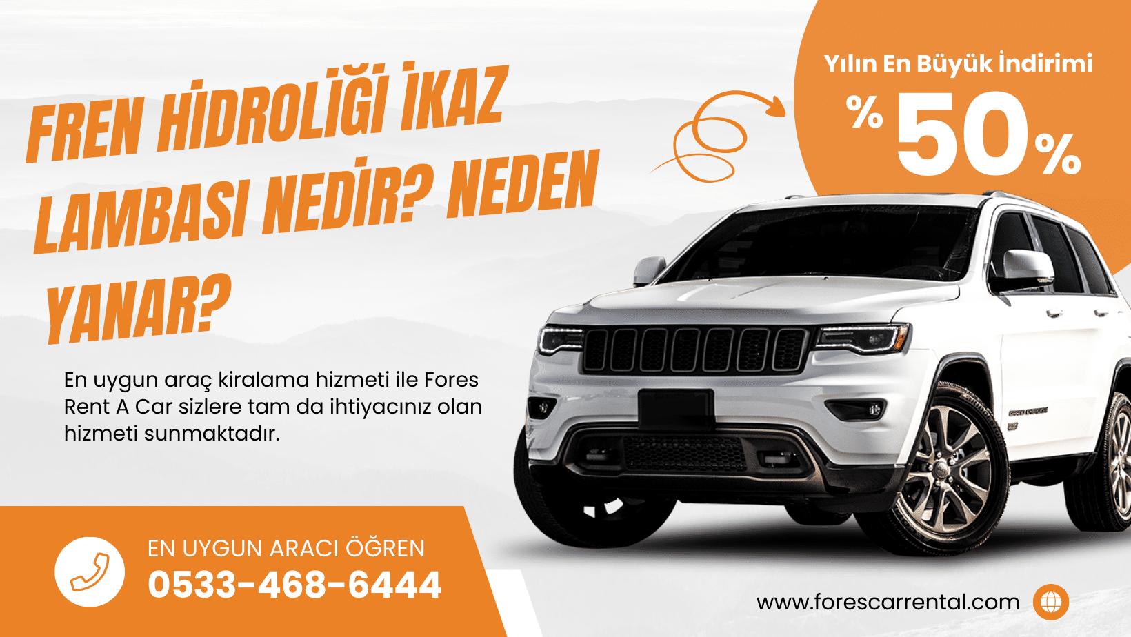 Fren Hidroliği İkaz Lambası Nedir? Neden Yanar?