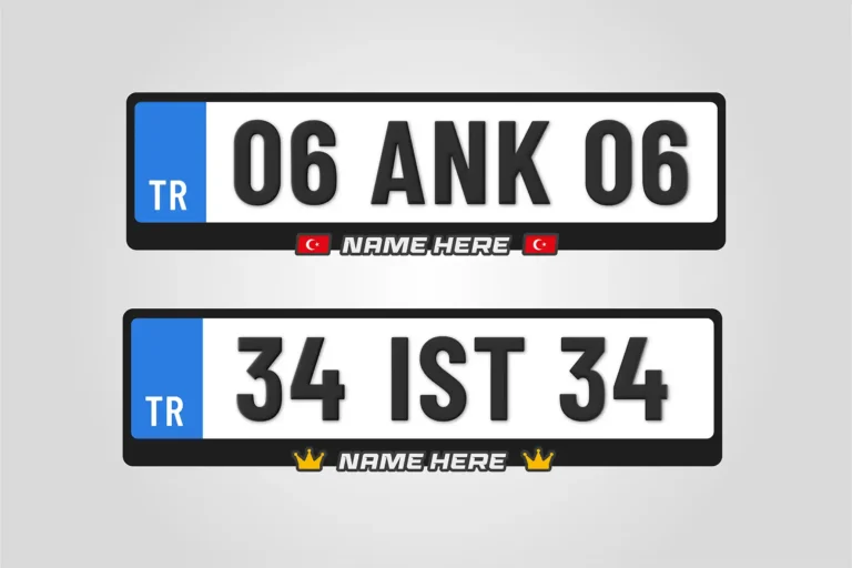 Özel Plaka Nasıl Alınır