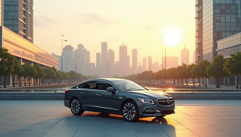 Ankara uzun dönem araç kiralama - şehir manzarasında modern araç